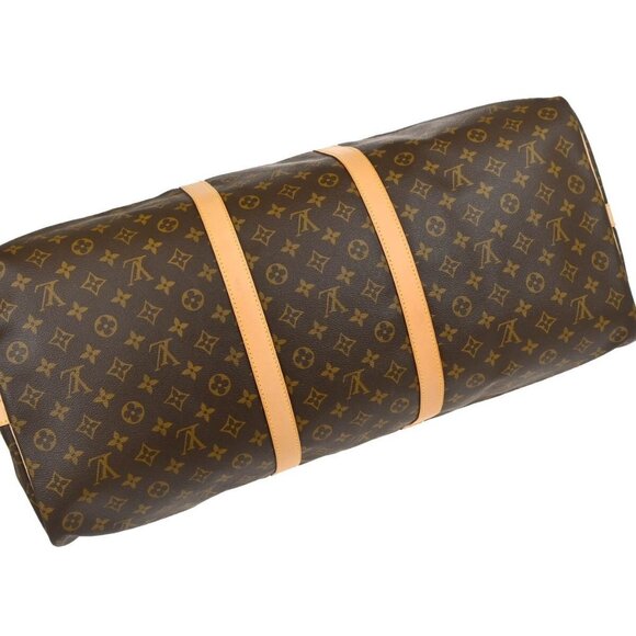 Louis Vuitton Monogram Keepall Bandouliere 60 Duffle Bag M41412 MB0060 165569 - Picture 8 of 11